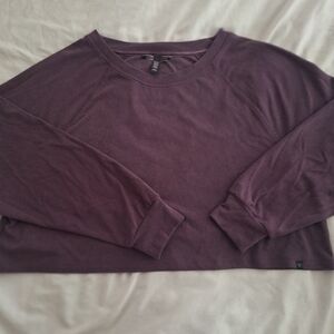 Victoria's Secret Ribbed Plum Top
